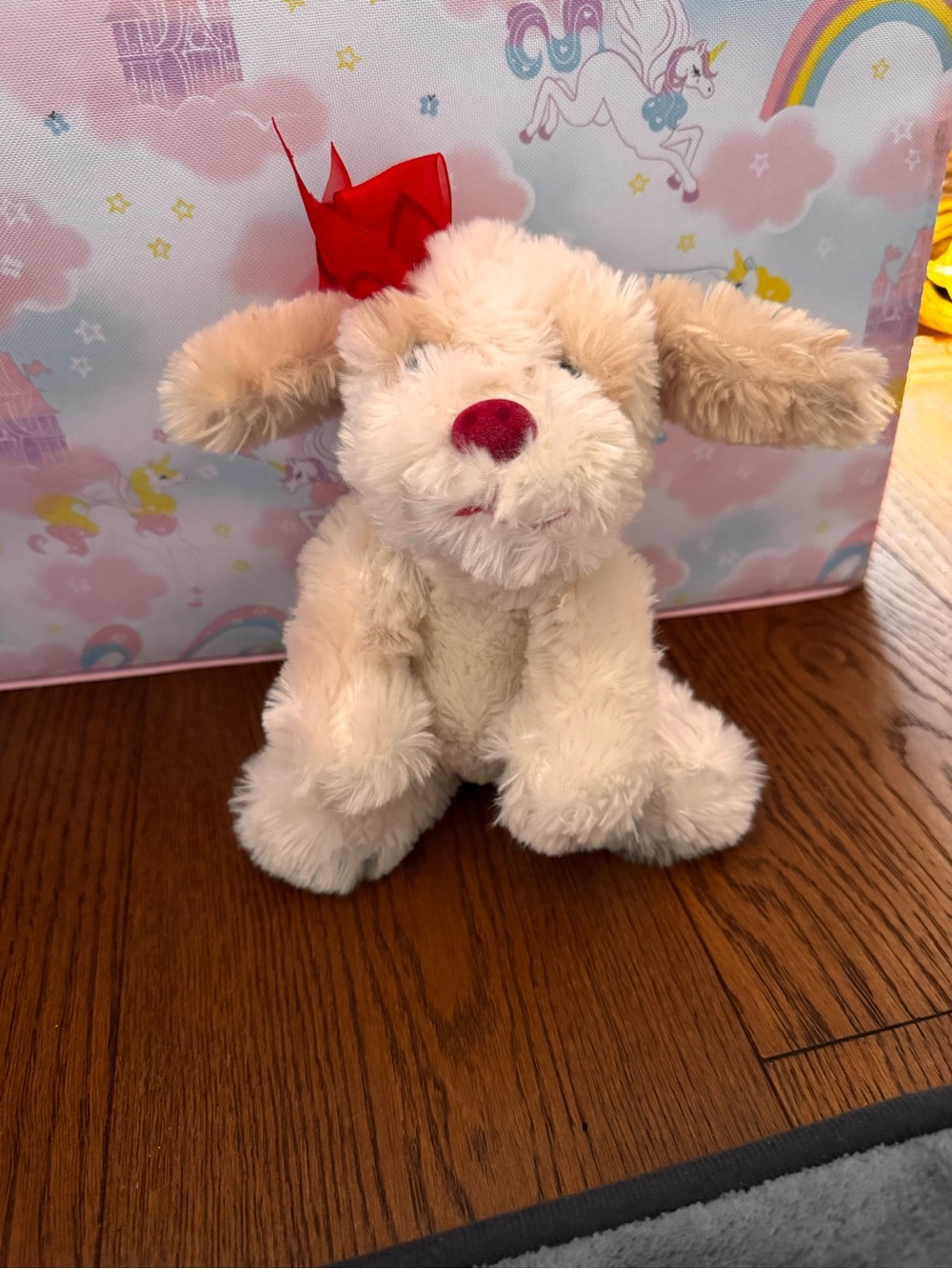 Dan-Dee Plush Toy - Cream and Light Brown Soft